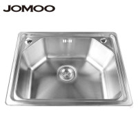JOMOO九牧 一体成型不锈钢水槽单槽厨房洗菜盆水池 单槽