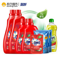 奥妙除菌除螨洗衣液3KGx2+1KGx2+400g+金纺护理剂502ml+奥妙洗衣液502g/金纺护理剂502ml