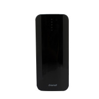 万茂 Onemall D5201 5200毫安 钢琴黑 应急充电宝 便携式手机移动电源 手电灯 时尚小巧 5D弧面