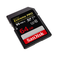 闪迪（SanDisk）ExtremePro(64G) 至尊极速SD卡(95M/S)