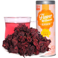 贡苑 玫瑰茄 洛神花茶 优质洛神花干 花草茶 50g/罐