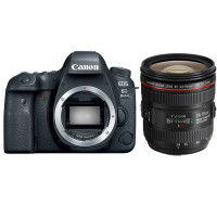 佳能（Canon） EOS 6D Mark II /6D2 单反相机+ EF 24-70mm f/4L IS USM