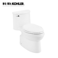 【苏宁自营】科勒马桶座便器艾黛儿4.2L五级旋风连体坐便器全包座厕K-4983T坑距400mm含法弧型缓降座便器盖板