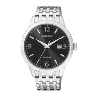 西铁城(CITIZEN)手表 光动能不锈钢带休闲男表BM7300-50E