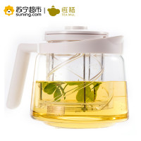 恒福 苏宁自营 飘逸杯飘逸壶玻璃壶花茶壶设计杜绝茶渣（单杯不包括杯子茶壶垫）