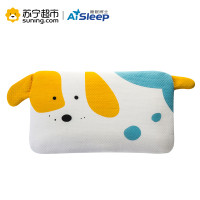 睡眠博士(AiSleep)枕芯 梦精灵卡通可调节儿童记忆枕 宝宝安睡记忆棉枕头 2-8岁 白色 1.5m床