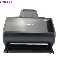 紫光（Uniscan）Q330馈纸式扫描仪 A4彩色双面高速批量扫描 每分钟30张/60面 高清CIS 黑色