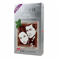 美源MEIYUAN 发采 快速染发霜40g+40g(Bigen专业染发剂）国产 884S天然棕色