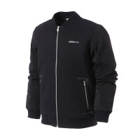 adidas阿迪达斯男子外套加绒保暖夹克棉服飞行休闲运动服CD1651 CD1651黑色 S