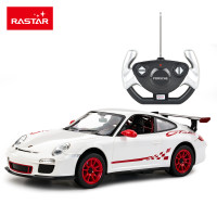 星辉（Rastar）保时捷911遥控汽车1:14 男孩儿童玩具汽车模型42800白色