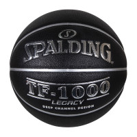 斯伯丁SPALDING篮球室内篮球74-520 TF-1000LEGACY传奇 NBA比赛篮球 黑色TF-1000