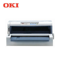 OKI MICROLINE 6100F+ （106列平推针式打印机）