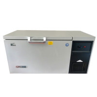 捷盛（JS）DW-86W300 -86℃300升 卧式超低温冷柜实验医用低温柜汽车零件钢材工业试验深低温保存箱干冰存储柜