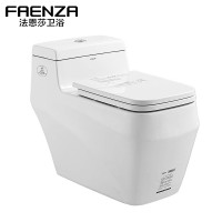 法恩莎卫浴 马桶(FAENZA)FB1679”钻“系列 静音缓降脲醛盖板坐便器 矮水箱节水高端款座便器 180天免费仓储 300MM