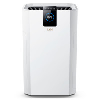 英国IAM空气净化器 KJ850F-T1 卧室除甲醛花粉过敏源 室内除二手烟雾霾PM2.5 远程APP智能家用氧吧