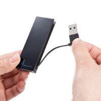 山业（SANWA SUPPLY) 4口USB2.0 集线器 USB-2H406BK （个）