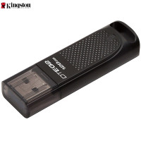 金士顿（Kingston ） 128GB U盘 USB3.1 DTEG2 金属外壳 高速车载U盘 读速180MB/s