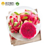 展卉 越南进口红心火龙果 3个装 单果约450~500g 新鲜水果