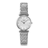 LONGINES 浪琴 嘉岚系列 贝母表盘闪亮刻度 石英表 L4.209.4.87.6