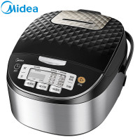 美的(Midea) MB-FB40EASY101 匠铜圆灶釜 钻石纹理 四位数码显示 电饭煲 4升/4L