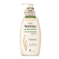 Aveeno/艾惟诺（艾维诺）成人 孕妈天然燕麦每日倍护保湿修复沐浴露 532ml