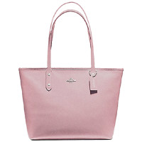 [直营]COACH 蔻驰 中号托特包City Zip Tote拉链款 软 真皮/涂层帆布女士单肩包斜挎手提包 女包 此色无货请暂勿下单！