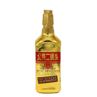 永丰牌北京二锅头 清香型纯粮酒 46度出口型小方瓶 金瓶500ml *2瓶