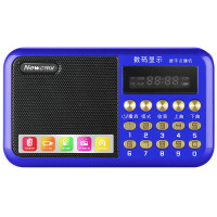纽曼(Newsmy) L56 深海蓝 数码收音机播放器