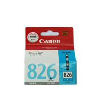 佳能(Canon)CLI-826C 青色墨盒 (适用MX898、MG6280、iP4980、iX6580) 蓝色