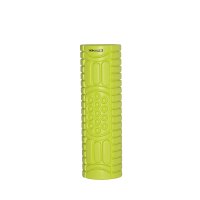 MDBuddy摩登 黄色瑜伽泡沫轴健身泡沫轴 YOGA ROLLER狼牙按摩棒肌肉放松瑜伽柱空心浮点按摩滚轴
