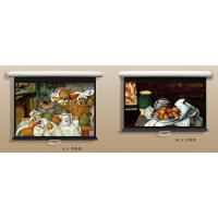 全新经科JK-S系列屏幕JK-S2 119寸16：9手动自锁高清幕布