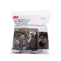 【苏宁自营】3M防尘口罩1215（单滤盒半面罩，带滤棉防护口罩）