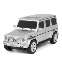 美致模型（MZ）遥控车 正版授权奔驰G55车 1:24 玩具汽车 银色 27029
