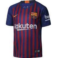 NIKE耐克18/19年巴萨主场球迷版大童短袖足球球服 894458-456 894458-456 S