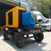 【苏宁自营】200方防汛排涝抗旱移动泵车