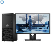 戴尔(DELL)成铭3980 台式电脑 21.5英寸显示器（I3-8100 4GB 1TB 刻录 2G独显 W10H）