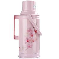 【精选】清水（SHIMIZU）暖壶 3.2L经典保温瓶保温壶 玻璃内胆热水瓶SM-2072 淡粉色