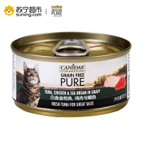 卡比(KARPY)三文鱼与白身鱼猫罐70g*24入