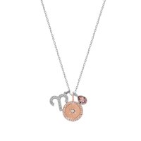 [直营]施华洛世奇(SWAROVSKI) 十二星座 项链 女士锁骨链 人造水晶 送恋人 白羊座5349220