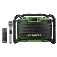 SANSUI/山水 SS2-06 户外蓝牙音箱低音炮广场舞音响 军绿色