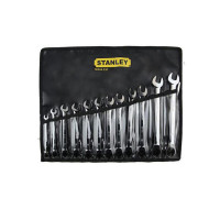 史丹利Stanley 12件公制棘开两用快扳套装&TK924-23C