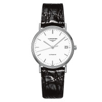浪琴/Longines瑰丽系列机械男手表L4.821.2.12.7 条丁皮带L4.821.4.12.2