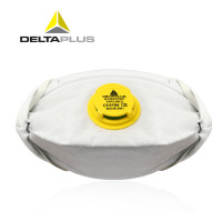 代尔塔（DELTAPLUS）104104 活性炭防异味防尘口罩 10只装 灰色