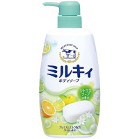 Cow 牛牌 牛乳石碱柚子活力沐浴露 550毫升
