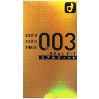 日本进口 冈本(Okamoto)003黄金贴合安全套 10片装 超薄避孕套 套套男女计生用品