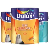 多乐士(Dulux)A747+749致悦耐擦洗净味内墙乳胶漆 油漆涂料 墙面漆白色套装18L 2面1底18L套装