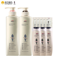 阿道夫轻柔丝滑洗护套装420ml*2洗发水护发素套装