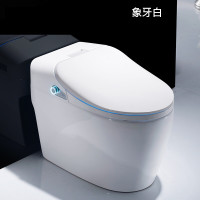 德国智能马桶一体式全自动冲水烘干电动坐便器家用遥控座便无水箱 305mm 象牙白豪华版