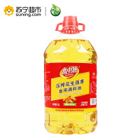 加加 盘中餐压榨花生原香食用调和油5L
