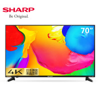 夏普彩电(SHARP)LCD-70N4AA 70英寸 4K超高清 液晶智能平板电视机